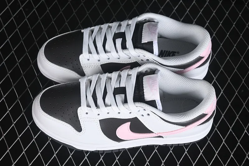 All categories Nk SB Dunk series Nk SB Dunk Low low-top sneakers Nike SB Dunk Low white, black and pink low-top casual sneakers IB8510-100